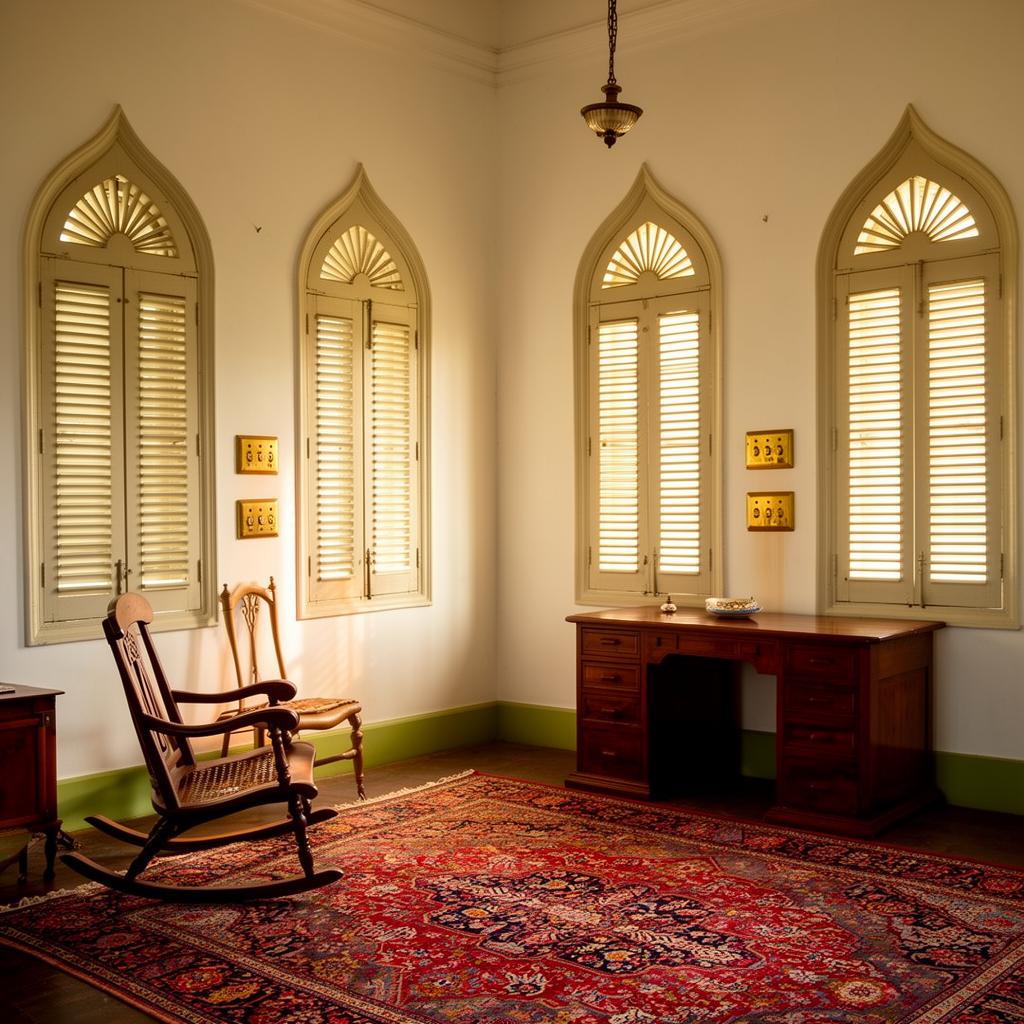 Colonial Bungalow interior aesthetic