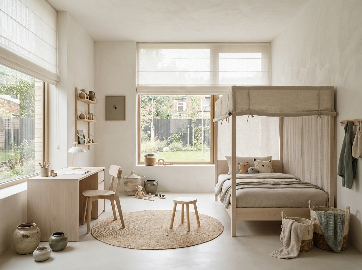The Mindful Sanctuary kids room in an Indian home