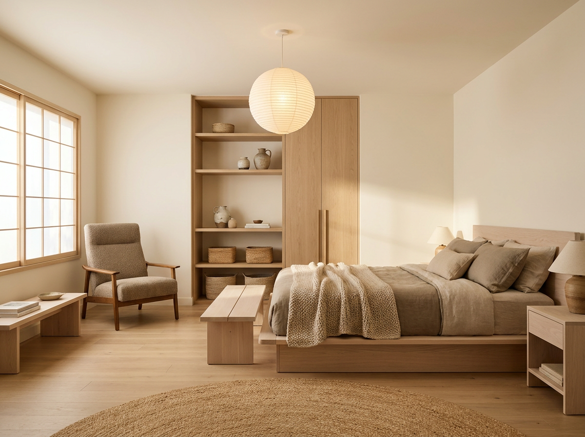 The Mindful Sanctuary parents room in an Indian home