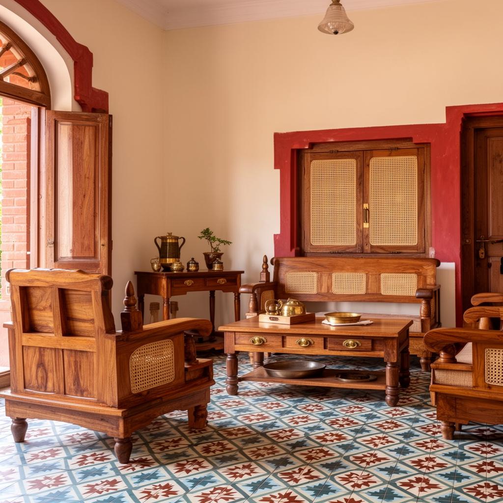 Teakwood Heritage interior aesthetic