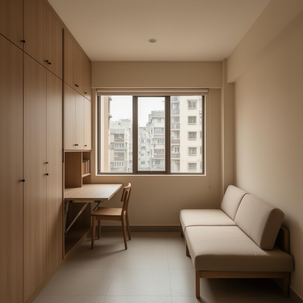 Urban Compact Living interior aesthetic
